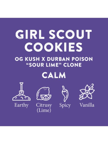 Cali Terpene Girl Scout Cookies | 1ml Sprühflasche